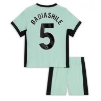 Chelsea Benoit Badiashile #5 Tredje trøje Børn 2023-24 Kortærmet (+ Korte bukser)